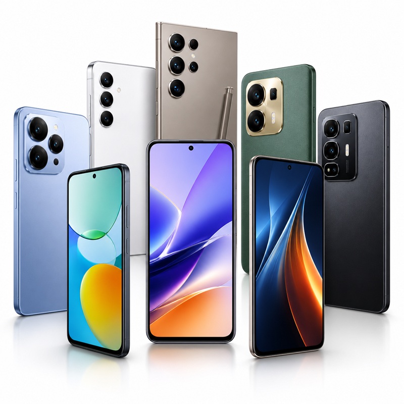 Actualités et comparatifs des derniers smartphones 2026 : Samsung, Tecno, Infinix , Itel, Iphone ou Redmi, lequel choisir ?